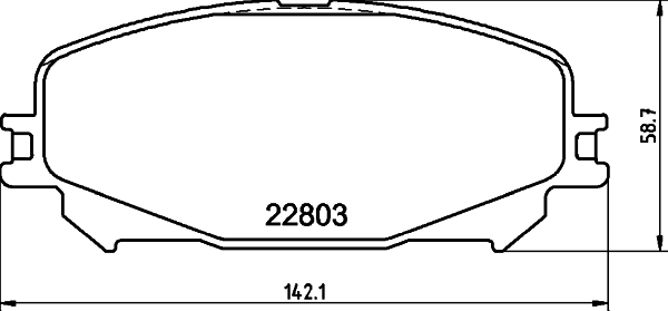 DON Bremseklodser pcp1790 for RENAULT MITSUBISHI