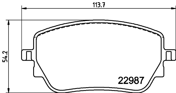 DON Bremseklodser pcp1716 for MERCEDES-BENZ