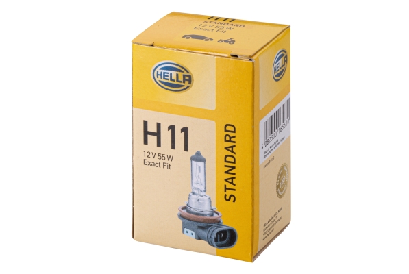 HELLA Pære, forlys 8gh008358121 H11 for DAF VW