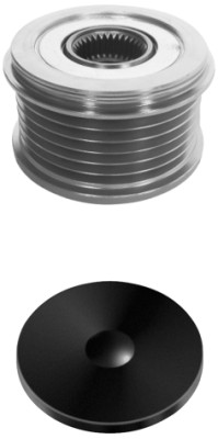 HELLA Generator friløbskobling 9xu358039091 for OPEL VAUXHALL BMW DAEWOO CHEVROLET