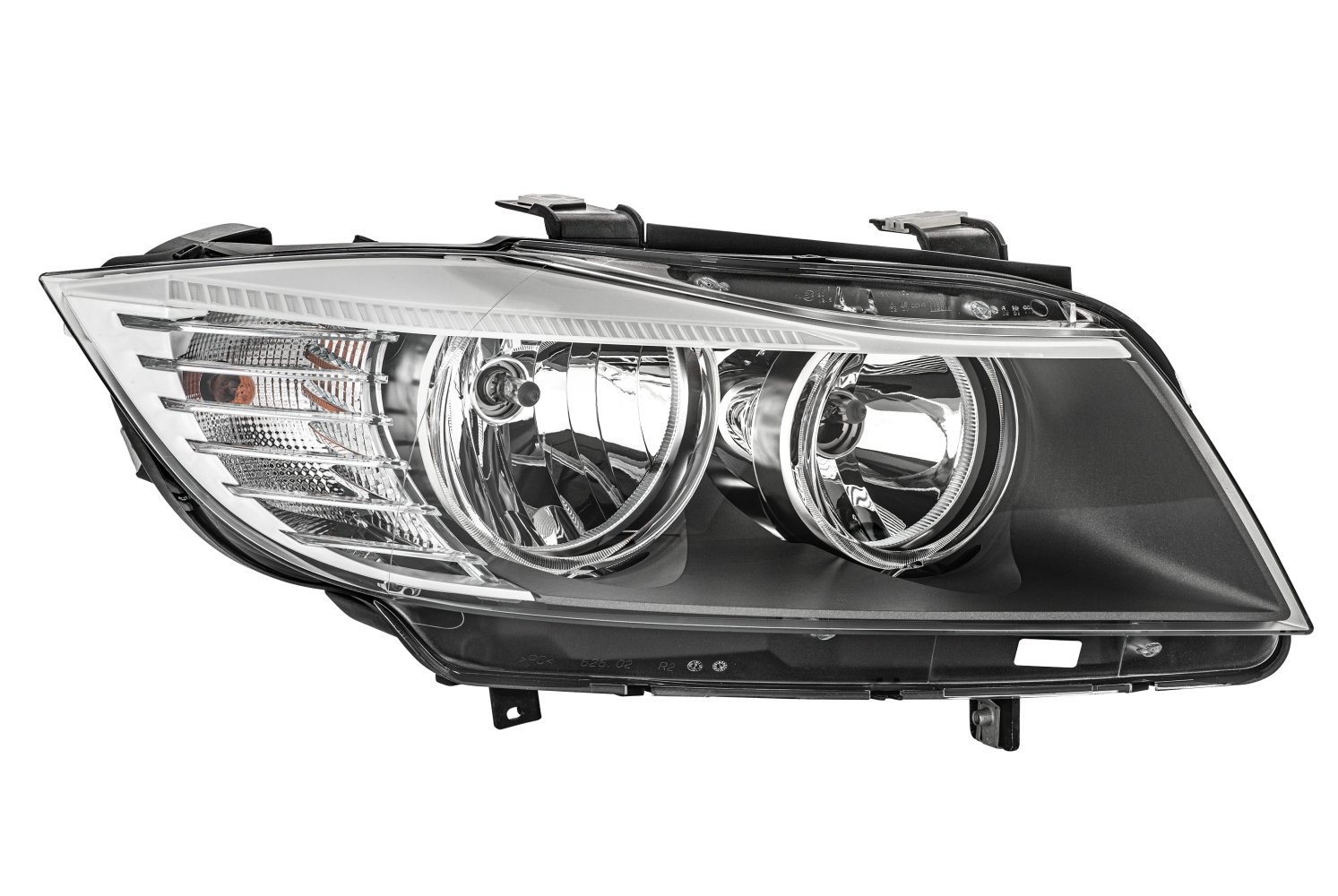 HELLA Forlygte 1e1354699021 PY24W højre for BMW (BRILLIANCE)