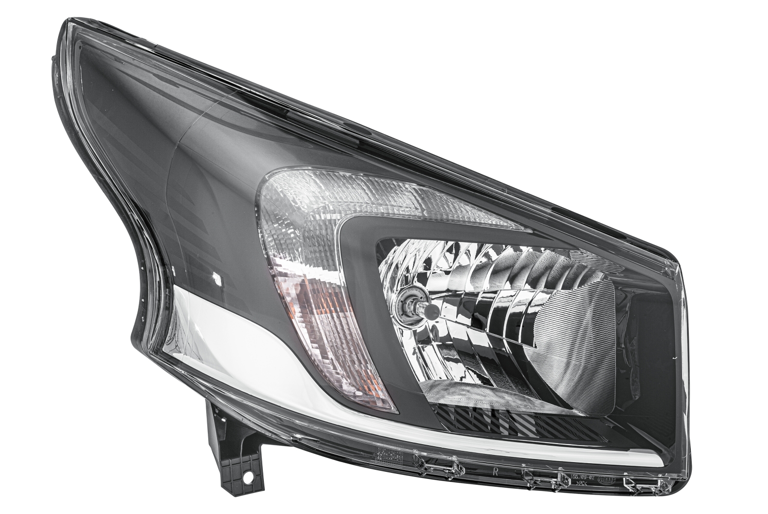 HELLA Forlygte 1EE 011 565-161 H4 højre for OPEL