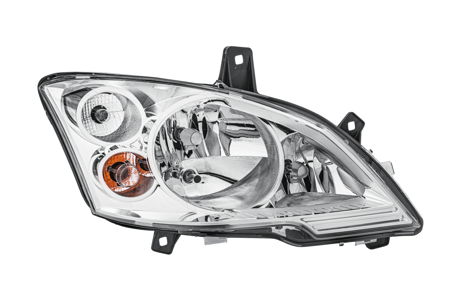 HELLA Forlygte 1eg009627021 H7/H7/H7 højre for MERCEDES-BENZ