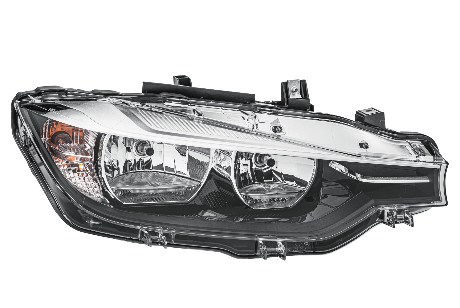 HELLA Forlygte 1EG 012 101-921 H7/H7 højre for BMW (BRILLIANCE)