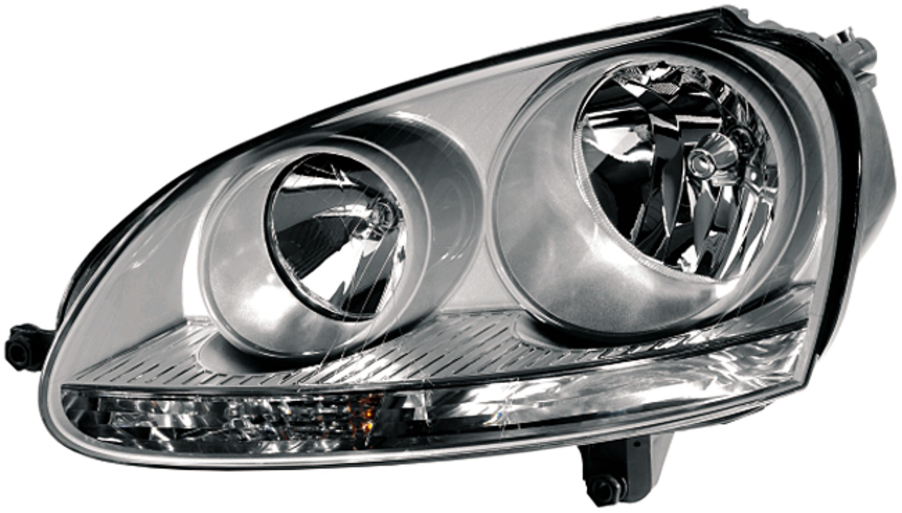 HELLA Forlygte 1eg247007571 PY21W venstre for VW