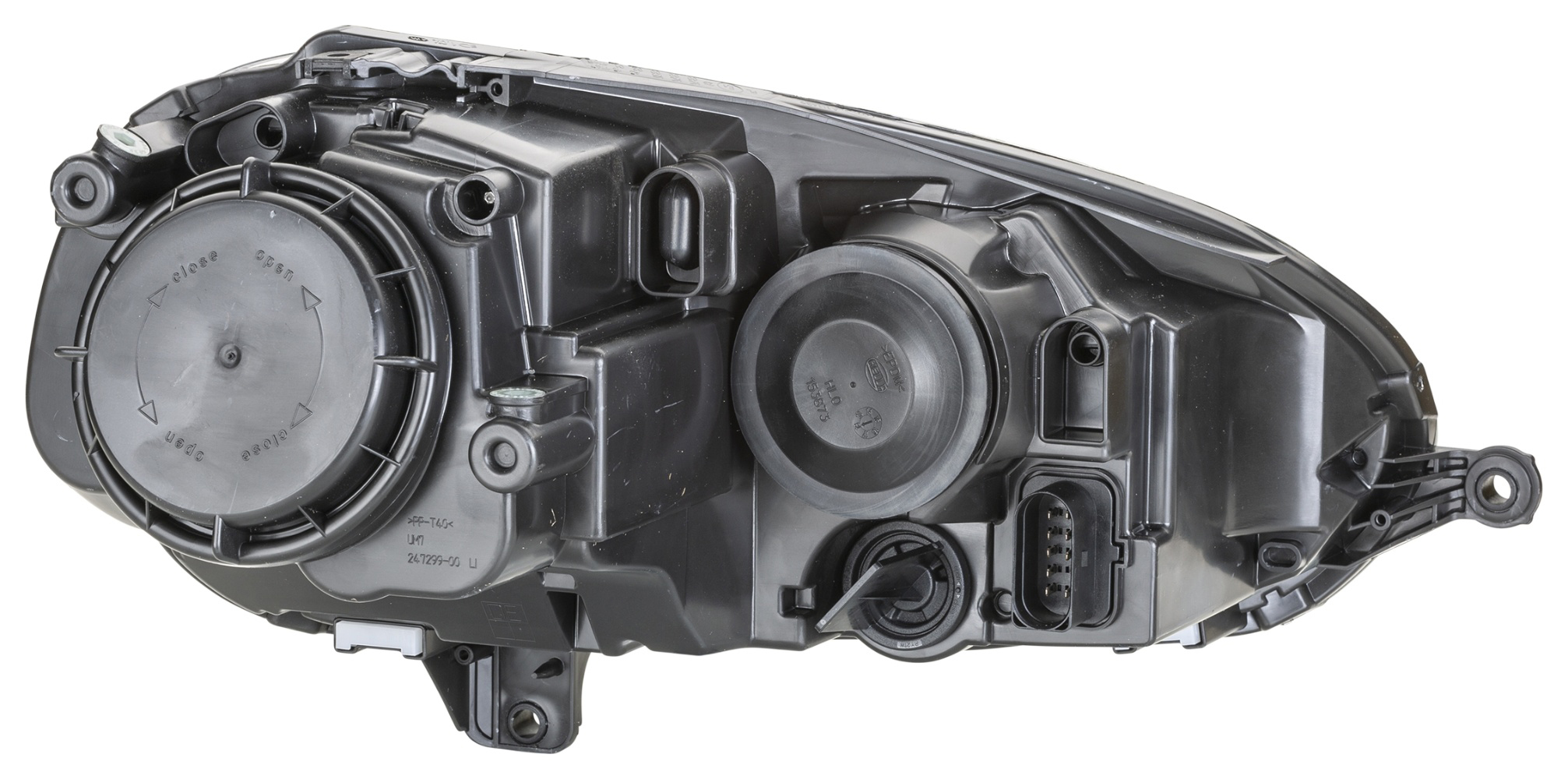 HELLA Forlygte 1eg247007581 H7/H7 højre for VW
