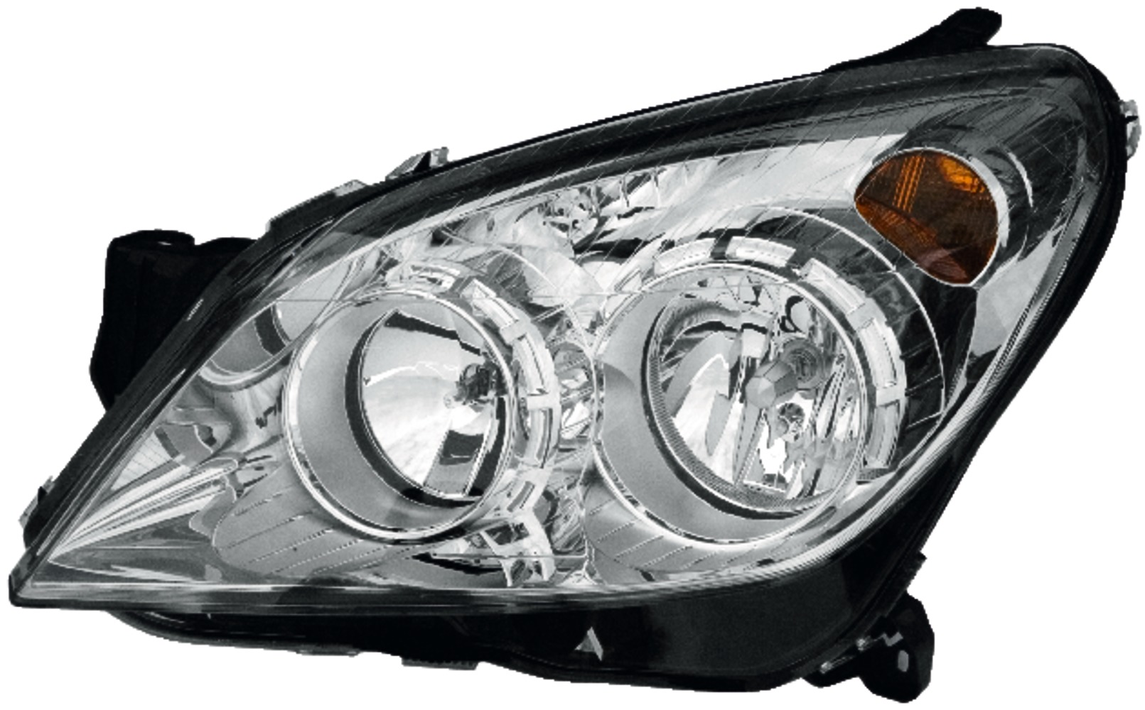 HELLA Forlygte 1eg270370611 H7/H1 venstre for OPEL GENERAL MOTORS