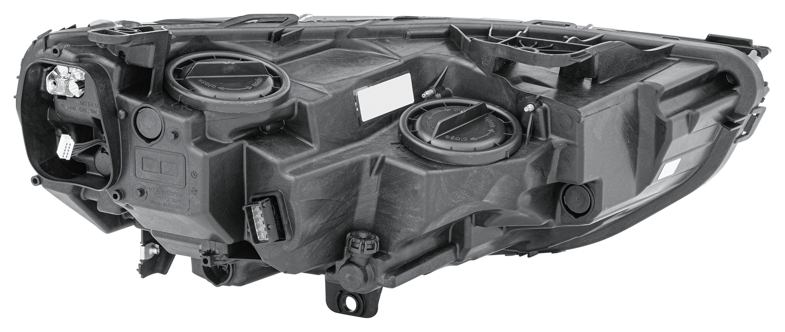 HELLA Forlygte 1eg354869011 H7/H7 venstre for OPEL