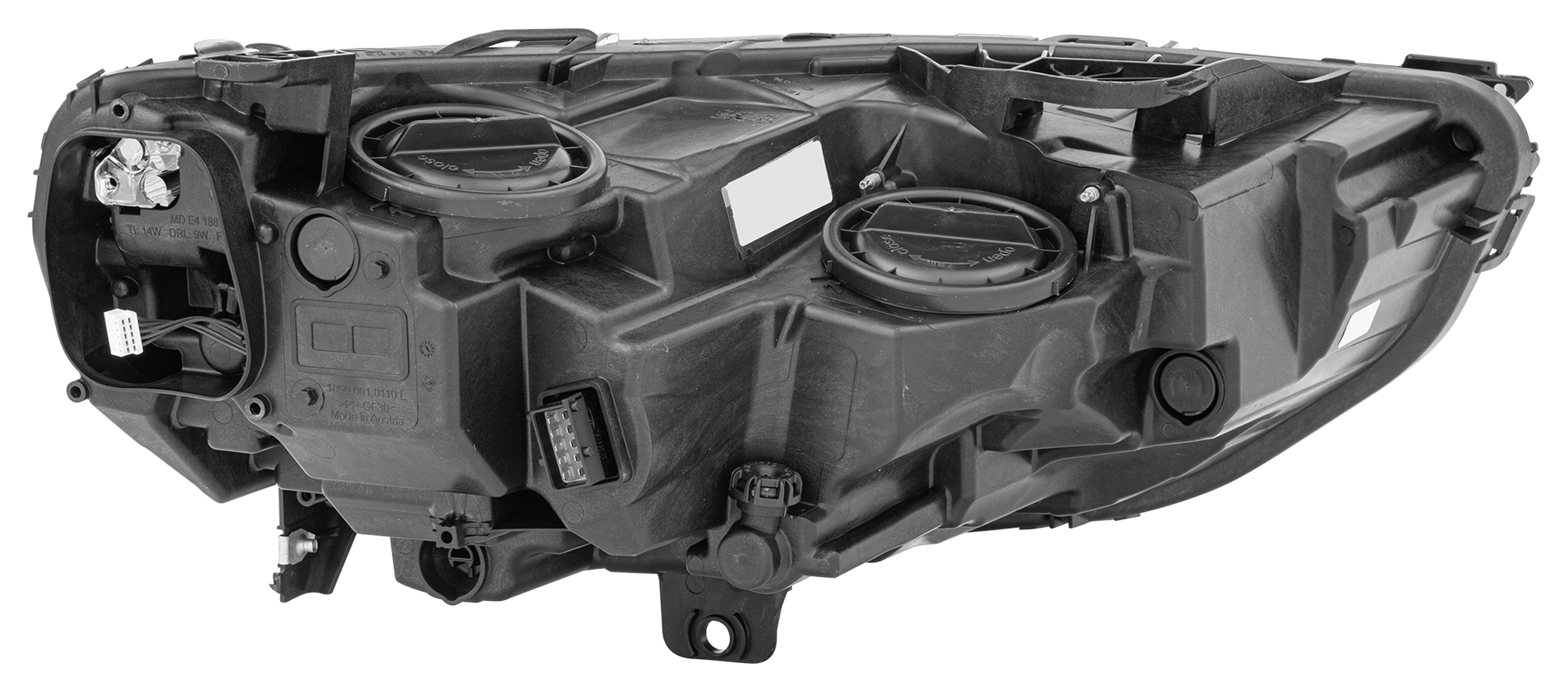 HELLA Forlygte 1eg354869031 H7/H7 venstre for OPEL