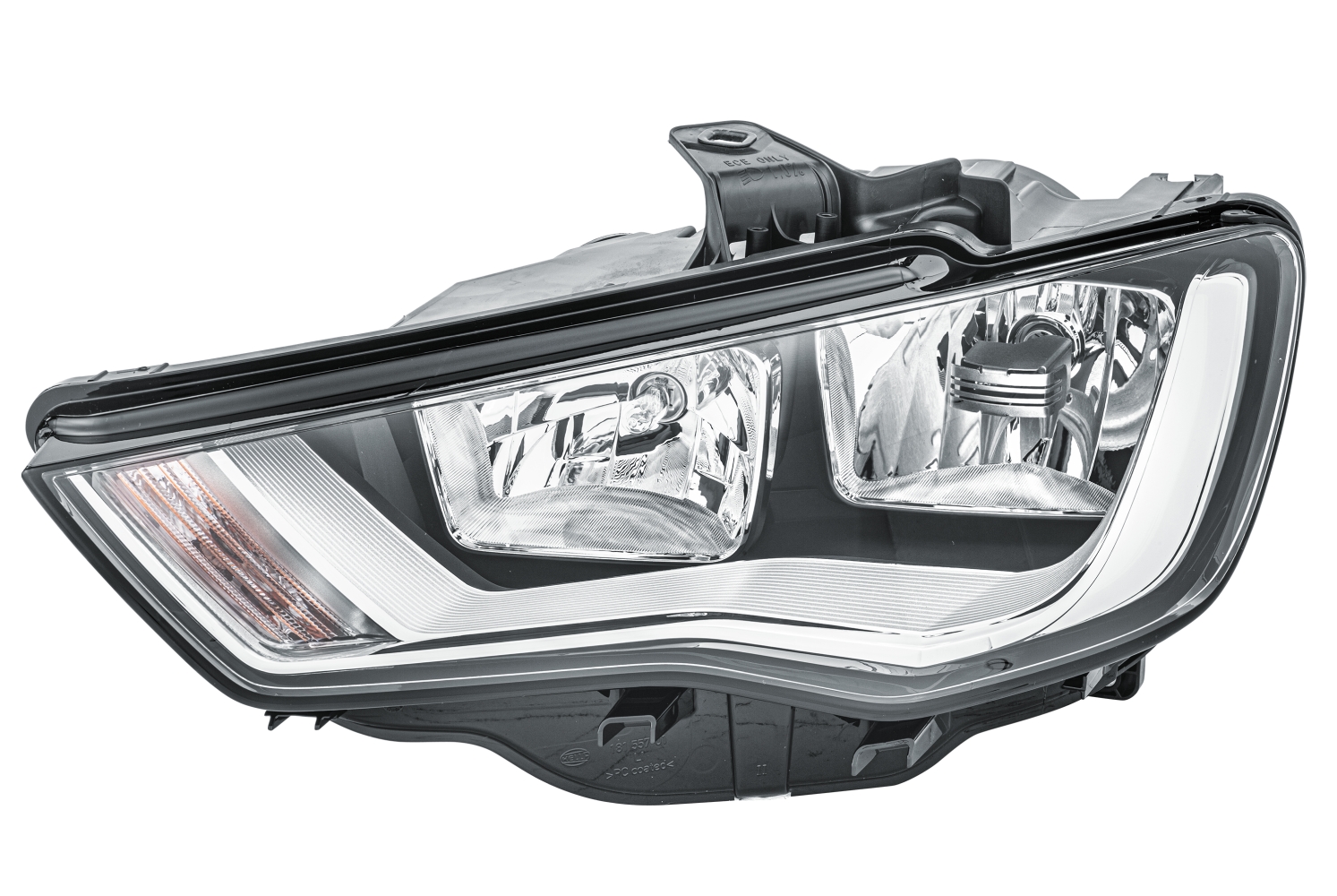 HELLA Forlygte 1ej010740071 H7 venstre for VW