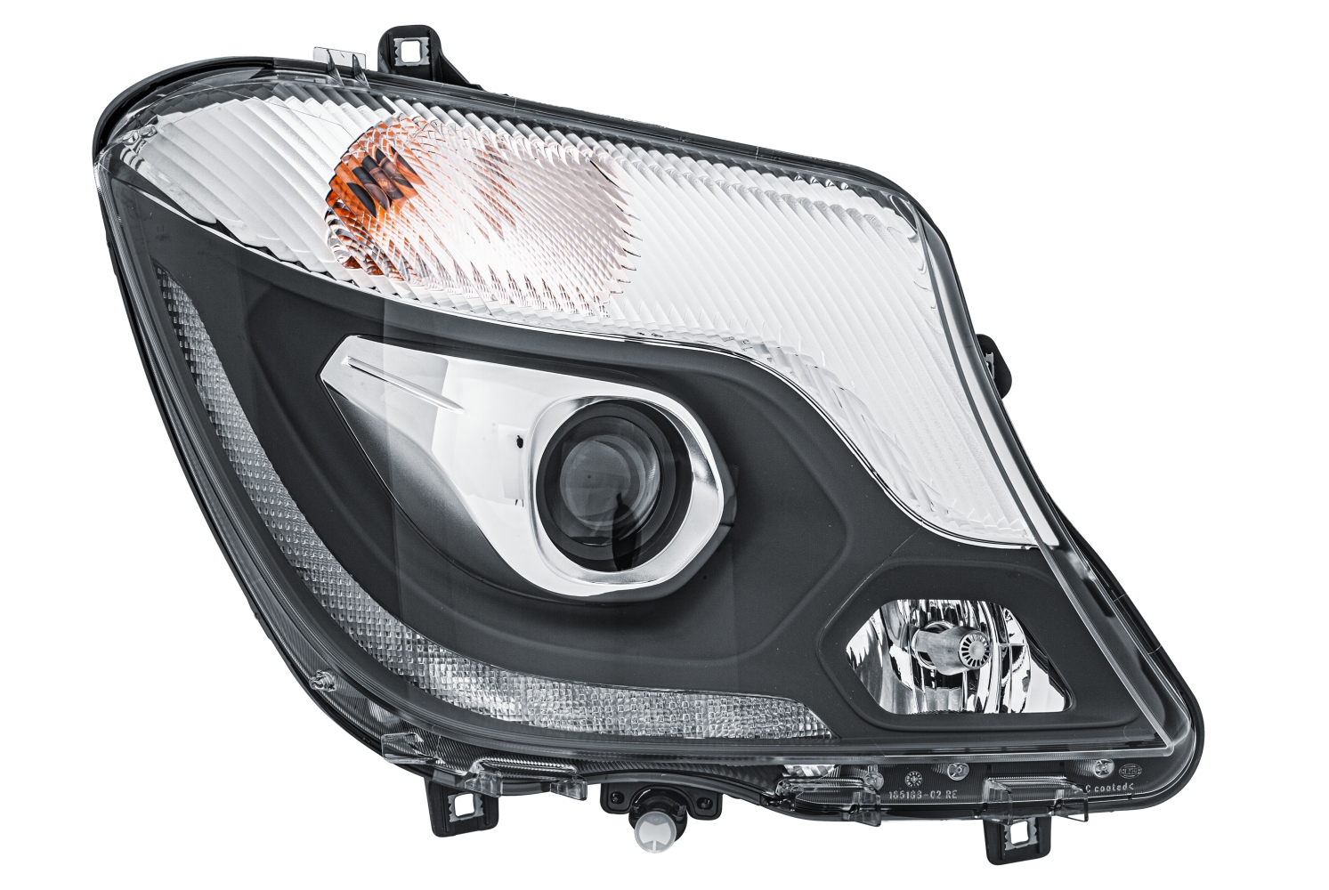 HELLA Forlygte 1ej011030321 PY21W højre for MERCEDES-BENZ