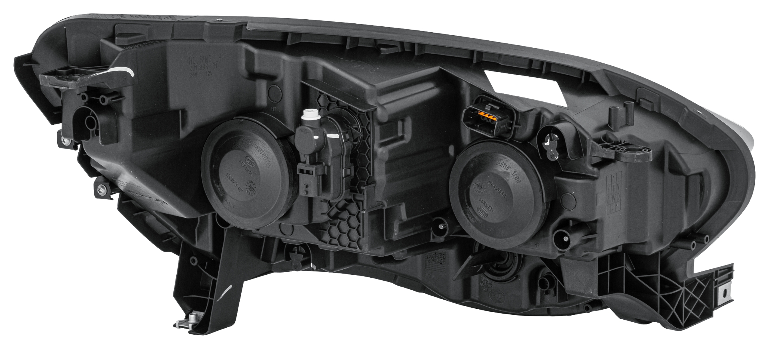 HELLA Forlygte 1el012293411 PY21W venstre for RENAULT