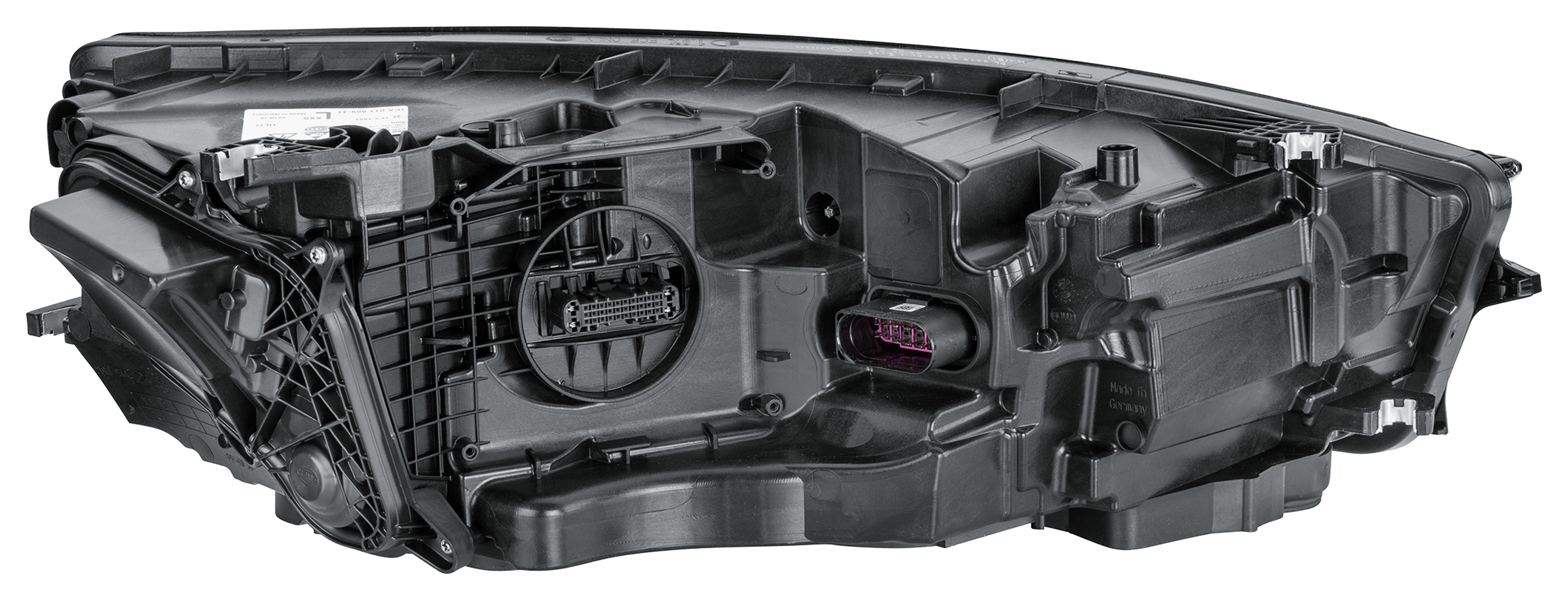 HELLA Forlygte 1EX 011 869-311 LED venstre for VW