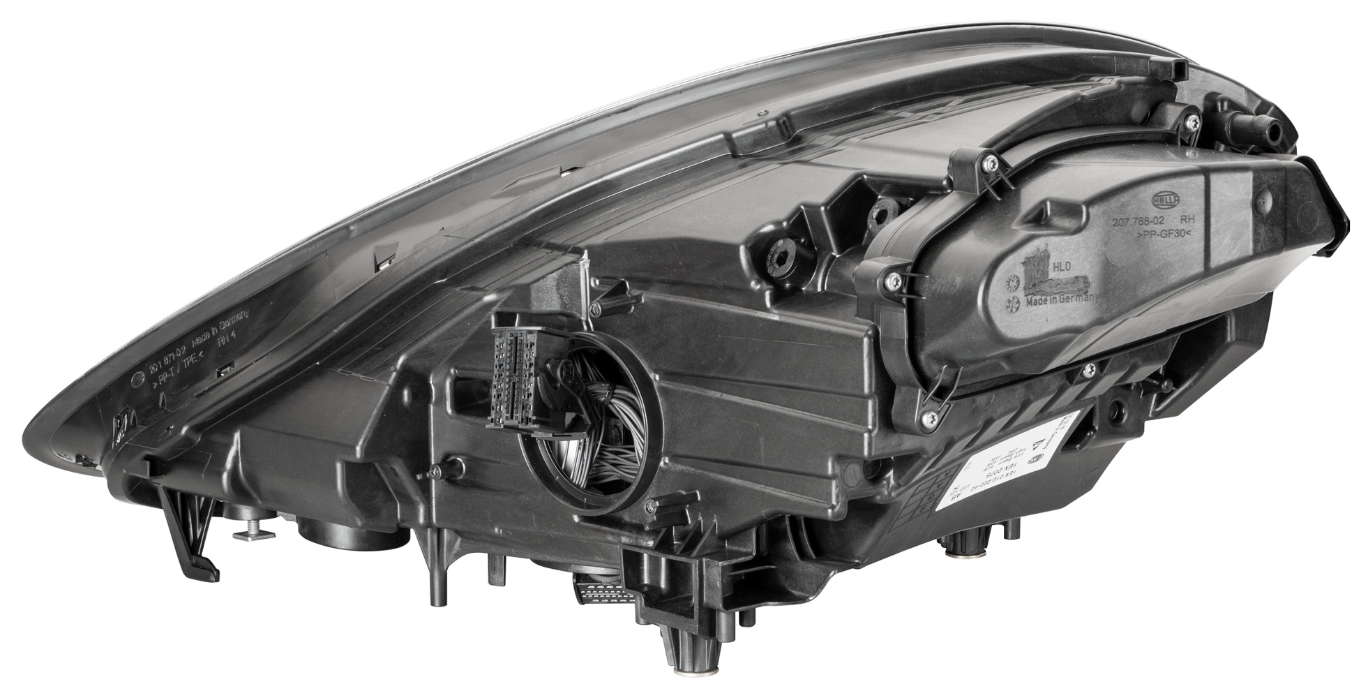 HELLA Forlygte 1ex012222421 LED højre for PORSCHE