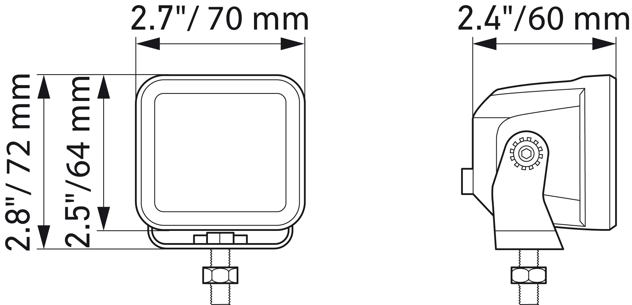 HELLA Fjernlygte 1fa358176801 LED
