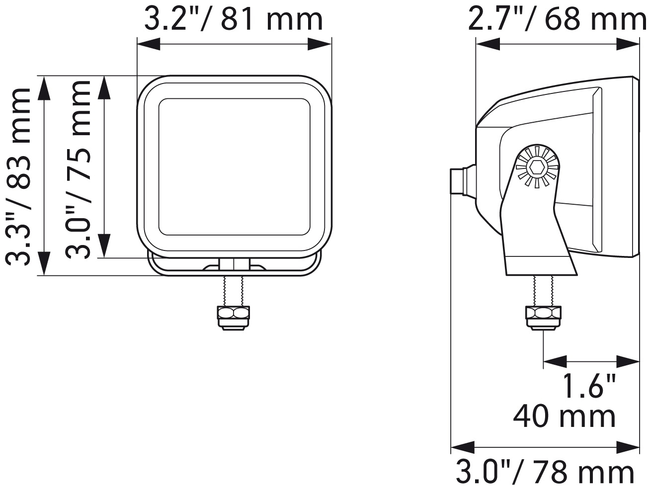 HELLA Fjernlygte 1fa358176811 LED