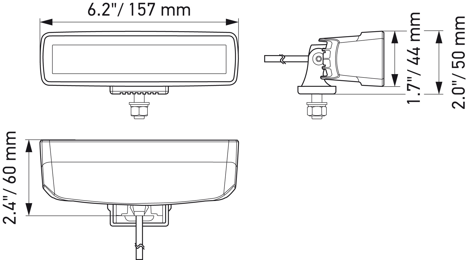 HELLA Fjernlygte 1fb358176201 LED