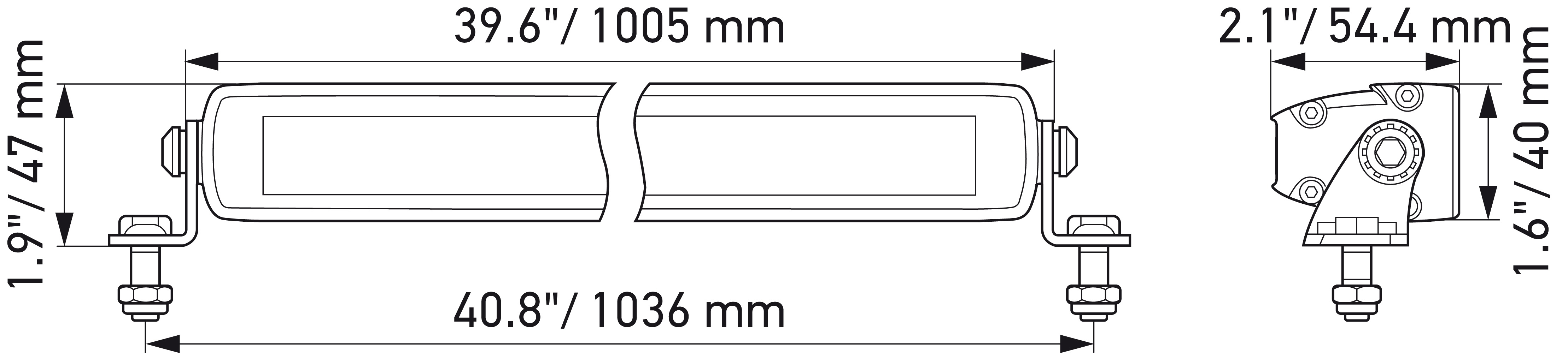 HELLA Fjernlygte 1fj358176321 LED