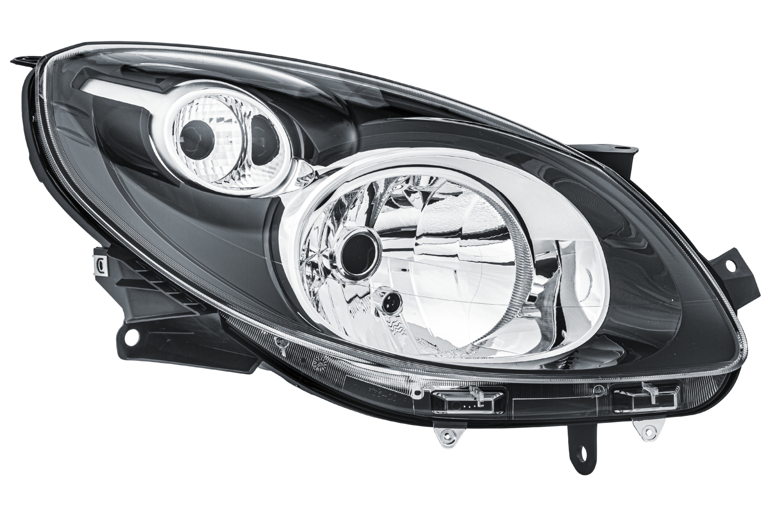 HELLA Forlygte 1l7271510381 H4 højre for RENAULT