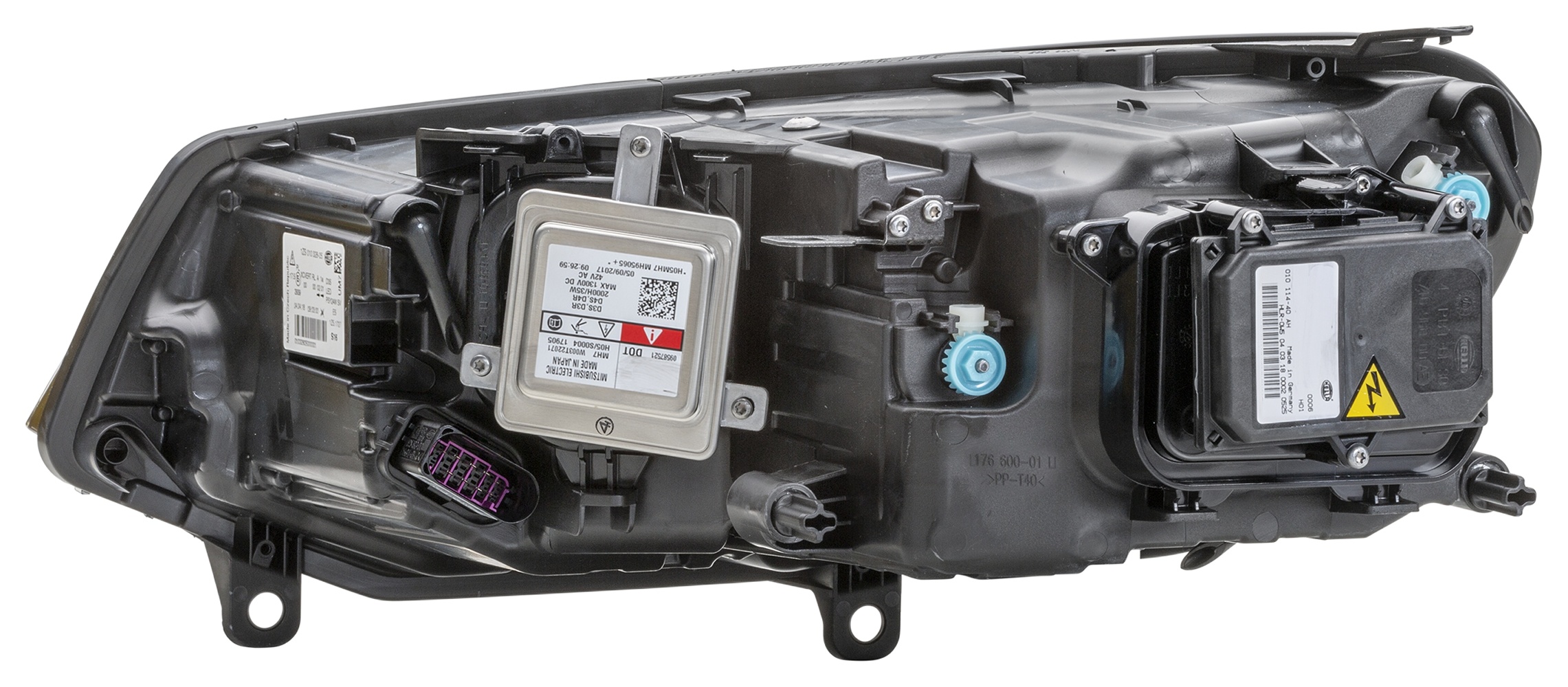 HELLA Forlygte 1ZS 010 328-061 D3S (gasudladningspærer) højre for VW
