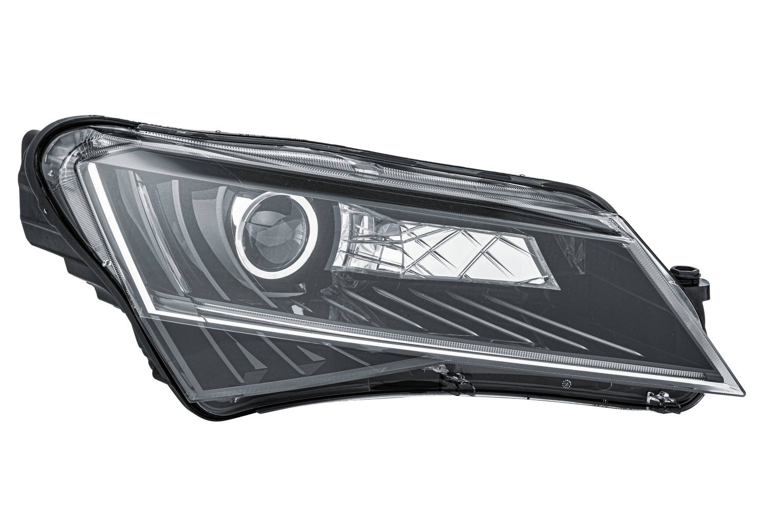 HELLA Forlygte 1zs011939421 LED højre for SKODA