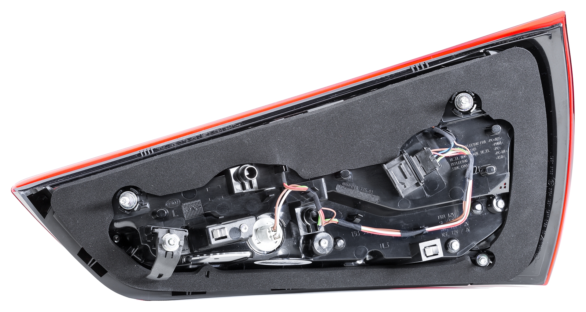 HELLA Baglygte 2SK 011 735-051 W16W venstre for AUDI