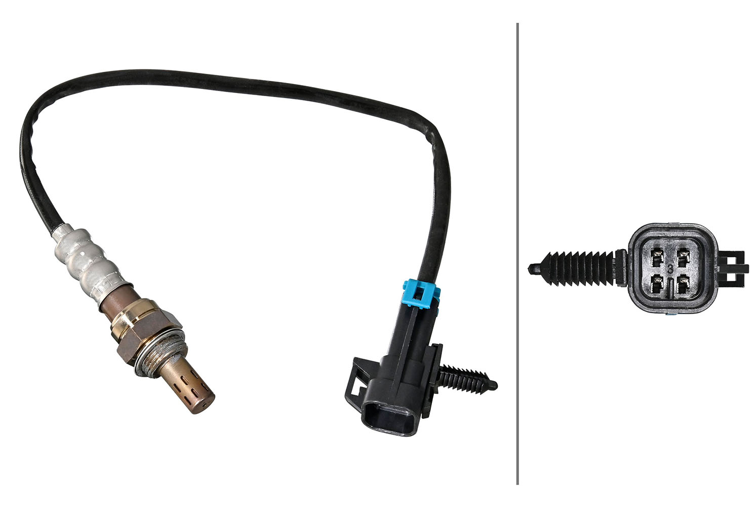 HELLA Lambdasonde 6pa358221121 for CHEVROLET GENERAL MOTORS BUICK