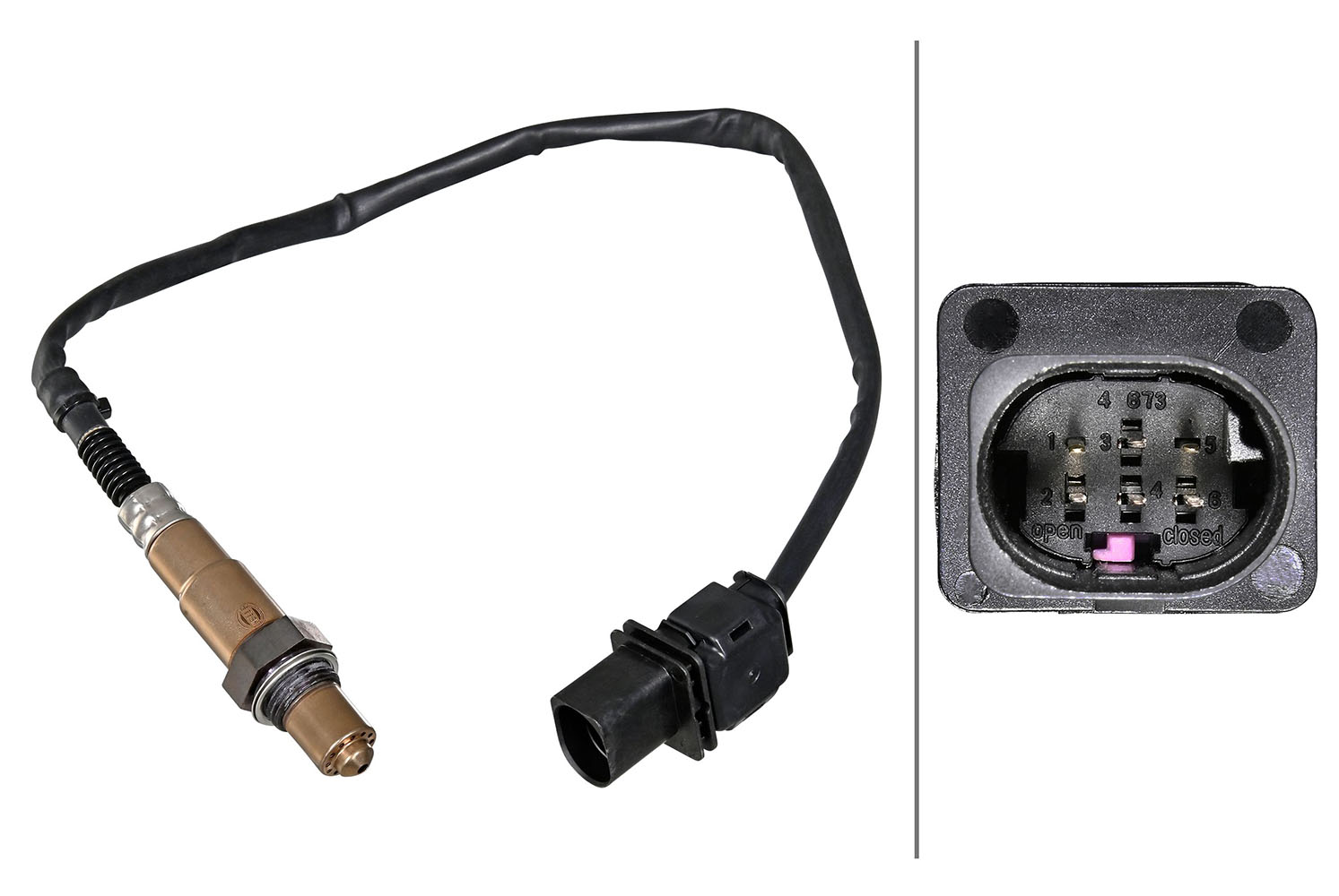 HELLA Lambdasonde 6pa358221251 for LAND ROVER