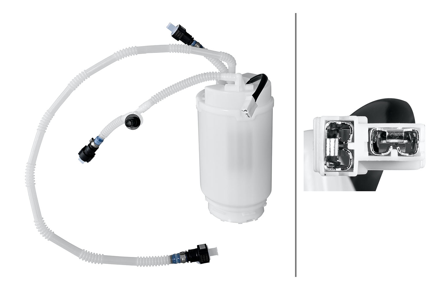 HELLA Hvirvelpotte, brændstofpumpe 8tf358306351 for PORSCHE VW