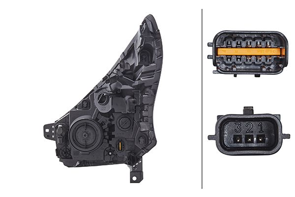 HELLA Forlygte 1ee011410421 W21/5W højre for RENAULT