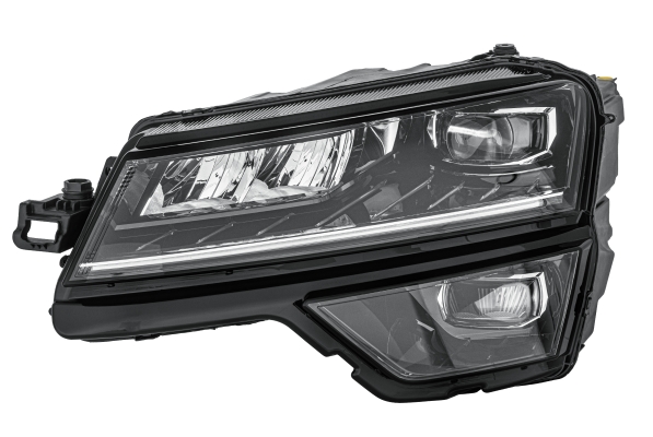HELLA Forlygte 1EX 354 855-011 LED venstre for SKODA