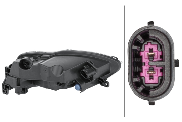 HELLA Tågelygte 1nd012996031 LED venstre for SEAT