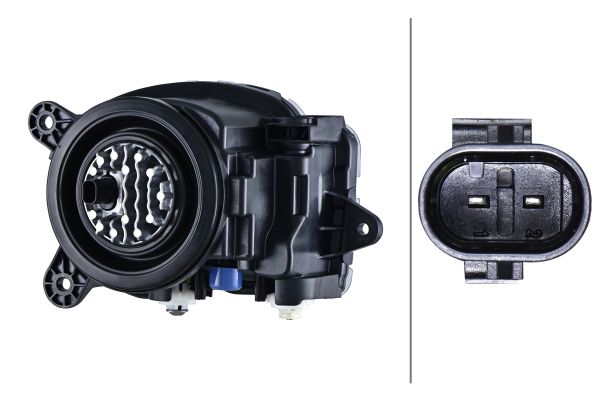 HELLA Tågelygte 1nl014871021 LED højre for SEAT