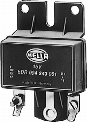 HELLA Generatorregulator 5dr004243051 for VOLVO TALBOT PEUGEOT CITROËN FERRARI RENAULT PORSCHE RENAULT TRUCKS