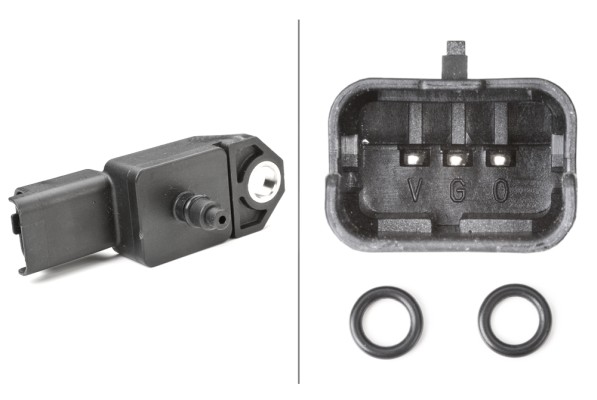 HELLA Sensor, ladetryk 6pp009400521 for FORD MINI VOLVO PEUGEOT FERRARI MAZDA SUZUKI