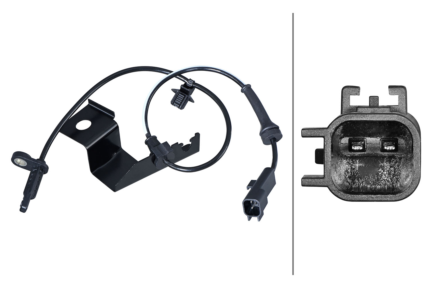 HELLA ABS Sensor 6pu358217341 for FORD