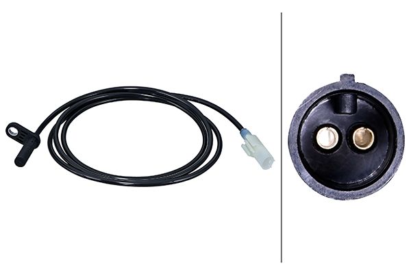 HELLA ABS Sensor 6pu358218121 foraksel for SEAT AUDI VW