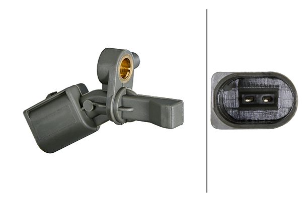 HELLA ABS Sensor 6pu358218131 for AUDI