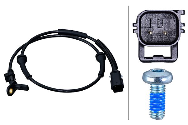 HELLA ABS Sensor 6pu358218291 foraksel for LAND ROVER