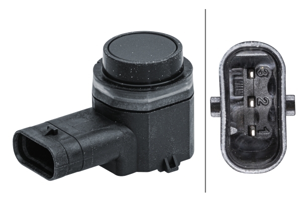 Parkeringsafstandssensor for/bag passer til: CHEVROLET AVEO, CRUZE, ORLANDO, TRAX, OPEL AMPERA, ASTRA J, ASTRA J GTC, CASCADA, INSIGNIA A, INSIGNIA A COUNTRY, MERIVA B 07.05-