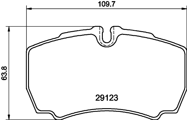DON Bremseklodser pcp1676 for FORD