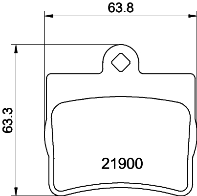 DON Bremseklodser pcp1150 for MERCEDES-BENZ