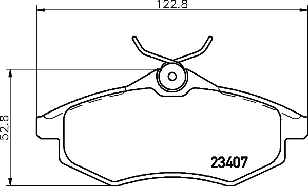 DON Bremseklodser pcp1183 for CITROËN