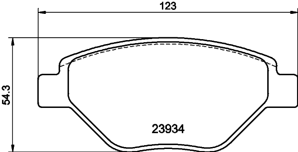 DON Bremseklodser pcp1386 for RENAULT