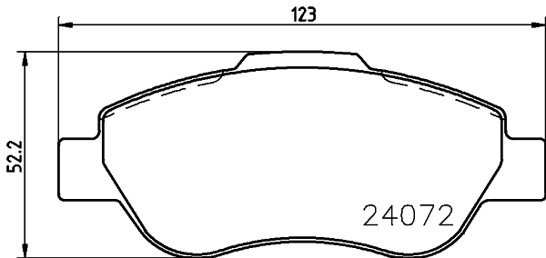 DON Bremseklodser pcp1556 for FIAT