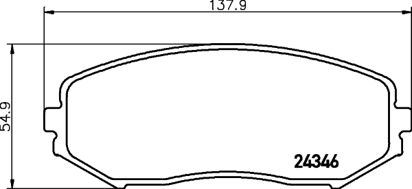 DON Bremseklodser pcp1081 for SUZUKI