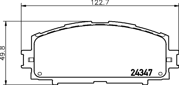DON Bremseklodser pcp1441 for TOYOTA GREAT WALL