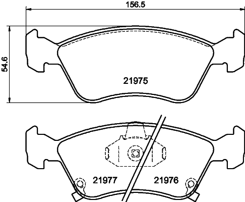 DON Bremseklodser pcp1329 for TOYOTA