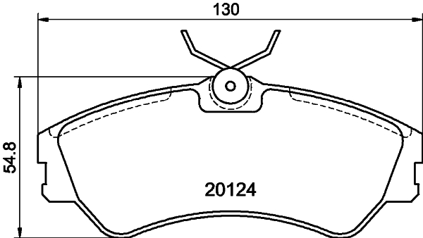 DON Bremseklodser pcp1690 for AUDI SEAT