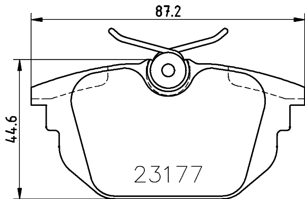 DON Bremseklodser pcp1487 for ALFA ROMEO FIAT LANCIA DAIHATSU (FAW) MERCEDES-BENZ